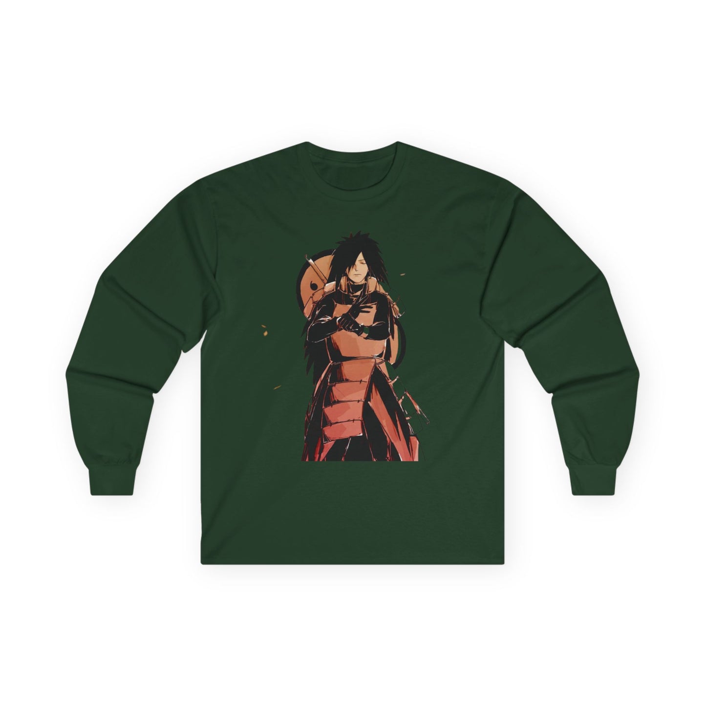 Anime-Inspired Unisex Long Sleeve Tee, Graphic Tee, Casual Wear, Gift for Anime Fans, Stylish Top, Unique Outfit