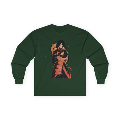 Anime-Inspired Unisex Long Sleeve Tee, Graphic Tee, Casual Wear, Gift for Anime Fans, Stylish Top, Unique Outfit