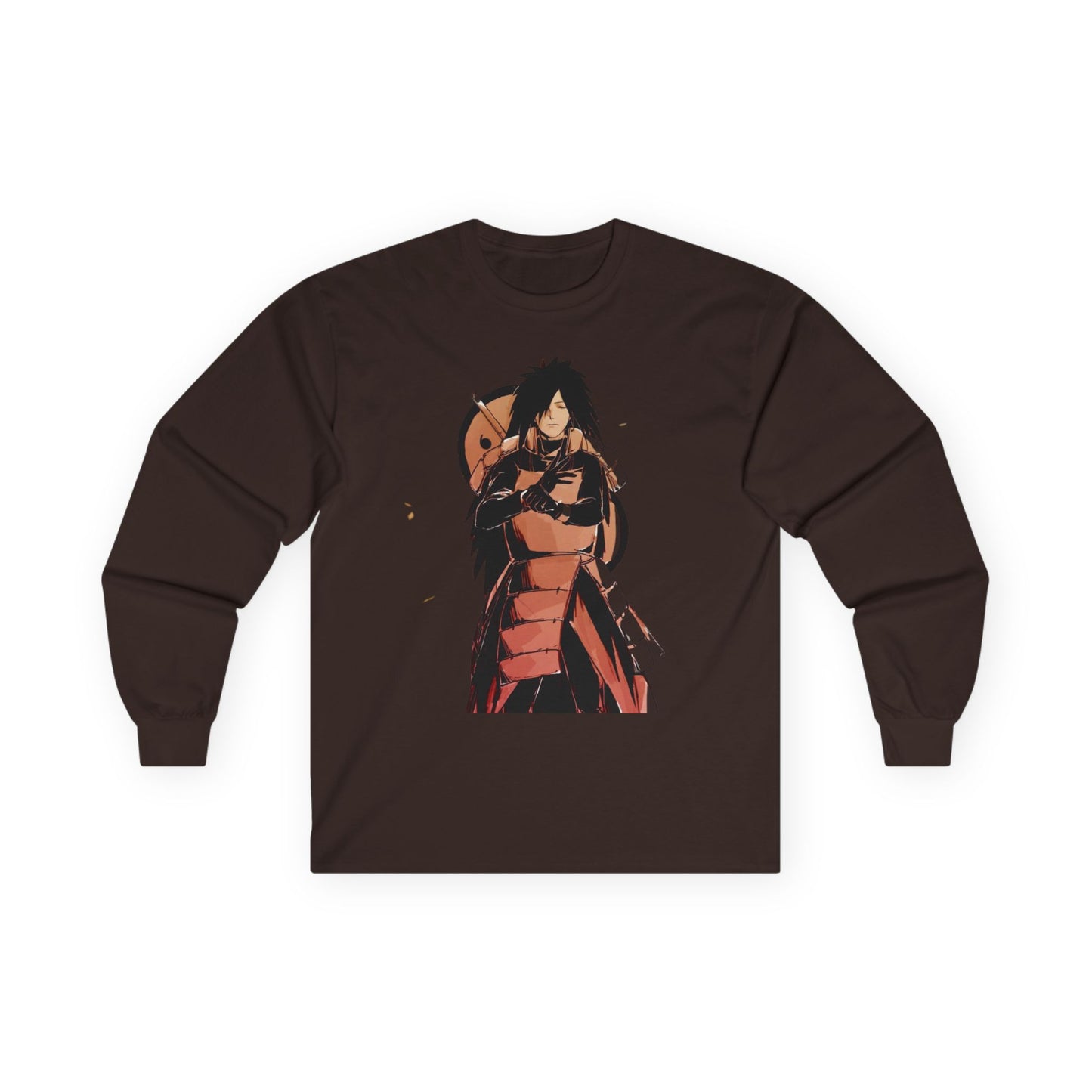 Anime-Inspired Unisex Long Sleeve Tee, Graphic Tee, Casual Wear, Gift for Anime Fans, Stylish Top, Unique Outfit