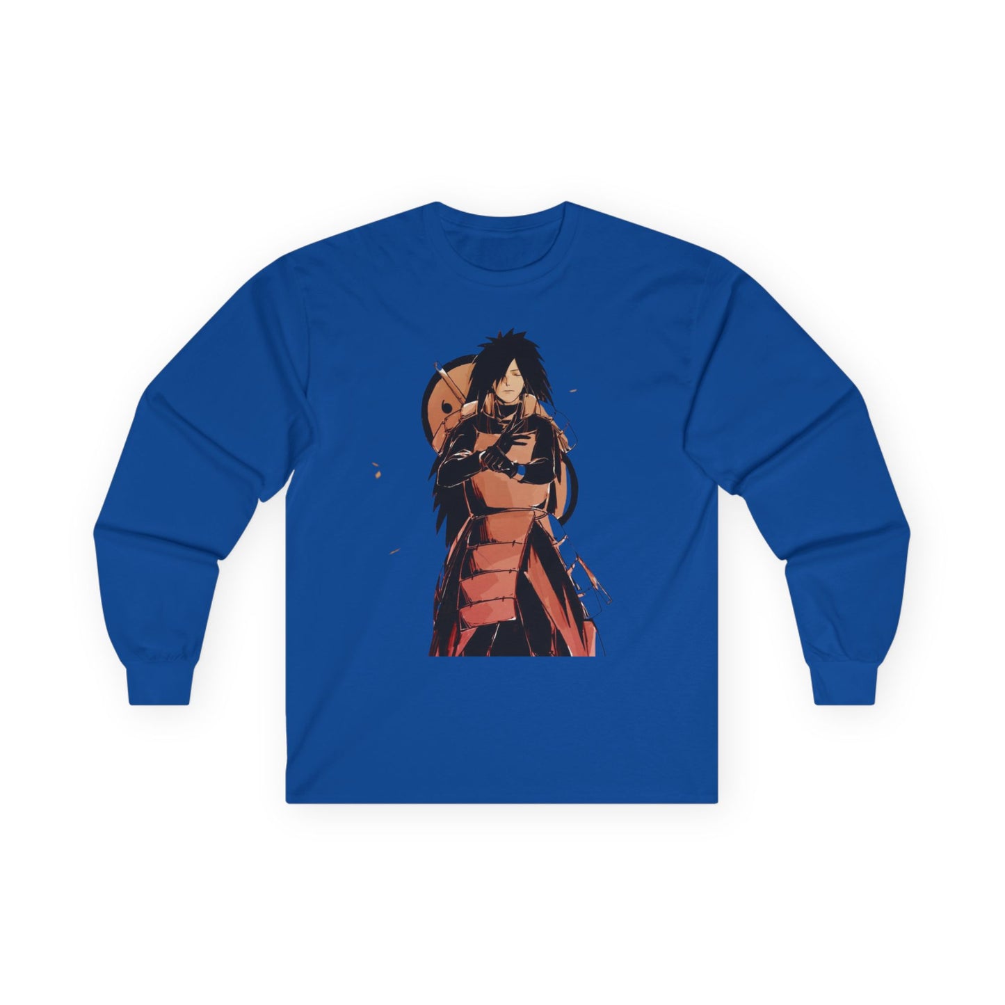 Anime-Inspired Unisex Long Sleeve Tee, Graphic Tee, Casual Wear, Gift for Anime Fans, Stylish Top, Unique Outfit
