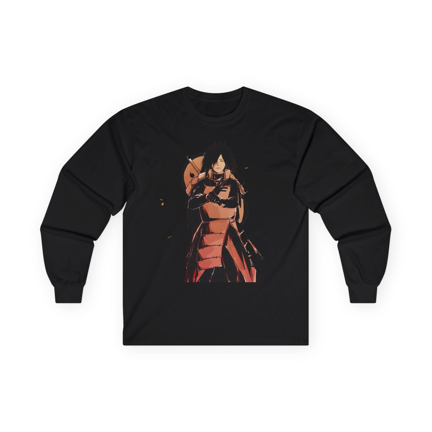 Anime-Inspired Unisex Long Sleeve Tee, Graphic Tee, Casual Wear, Gift for Anime Fans, Stylish Top, Unique Outfit