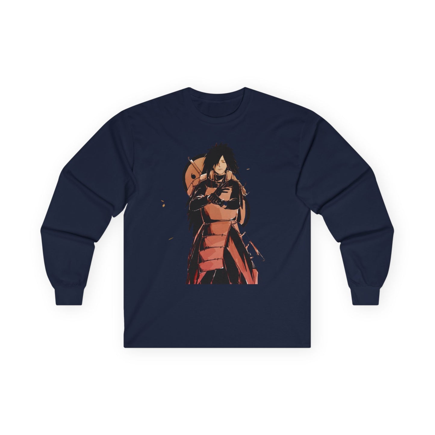 Anime-Inspired Unisex Long Sleeve Tee, Graphic Tee, Casual Wear, Gift for Anime Fans, Stylish Top, Unique Outfit