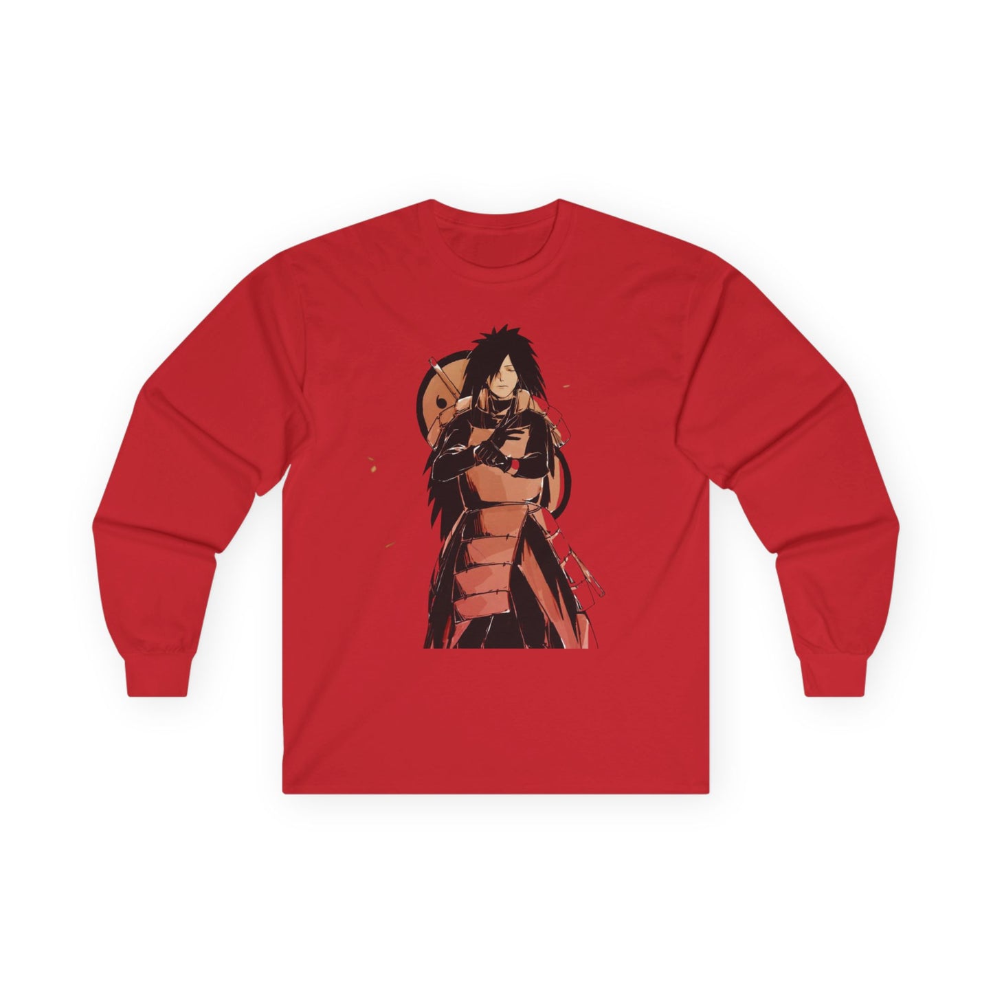 Anime-Inspired Unisex Long Sleeve Tee, Graphic Tee, Casual Wear, Gift for Anime Fans, Stylish Top, Unique Outfit