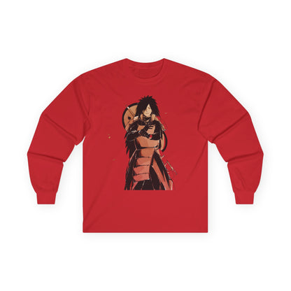 Anime-Inspired Unisex Long Sleeve Tee, Graphic Tee, Casual Wear, Gift for Anime Fans, Stylish Top, Unique Outfit