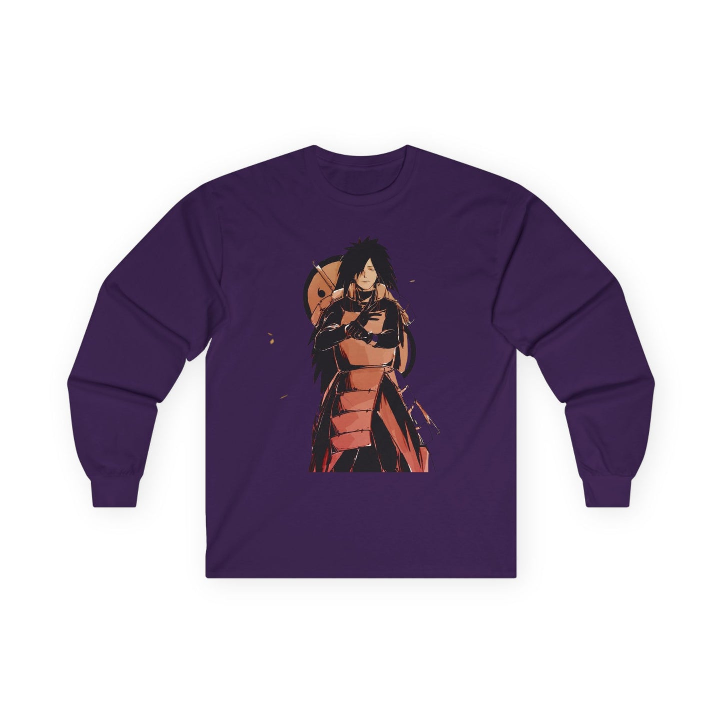 Anime-Inspired Unisex Long Sleeve Tee, Graphic Tee, Casual Wear, Gift for Anime Fans, Stylish Top, Unique Outfit